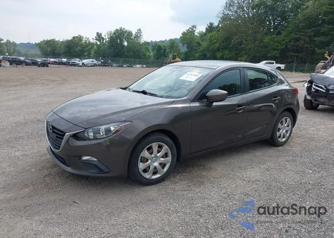 2015 Mazda Mazda3 I Sport from USA, damaged, VIN 3MZBM1K76FM220551